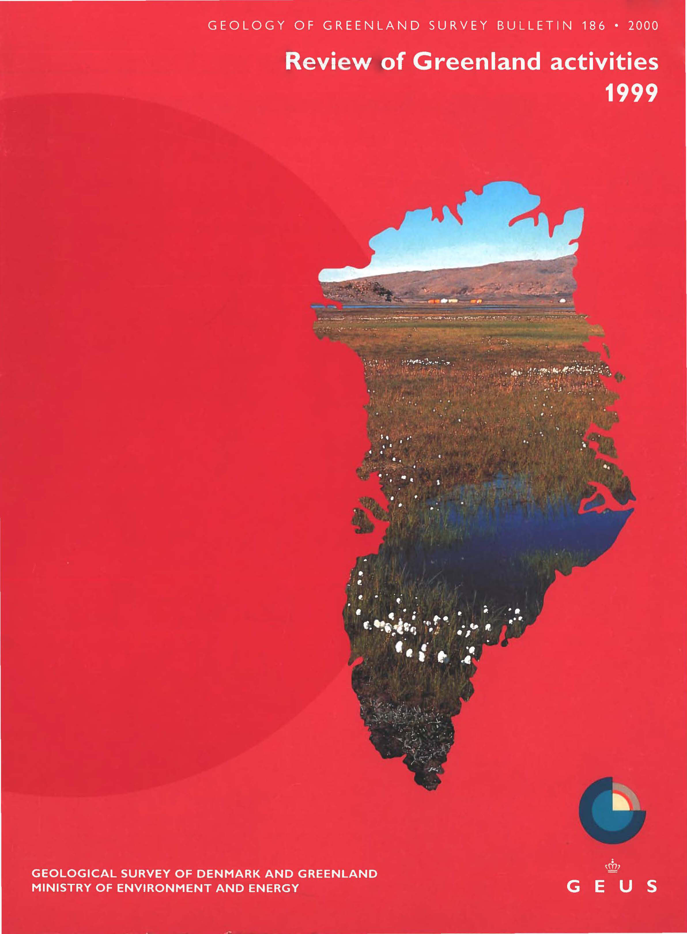 Geology of Greenland Survey Bulletin 186
