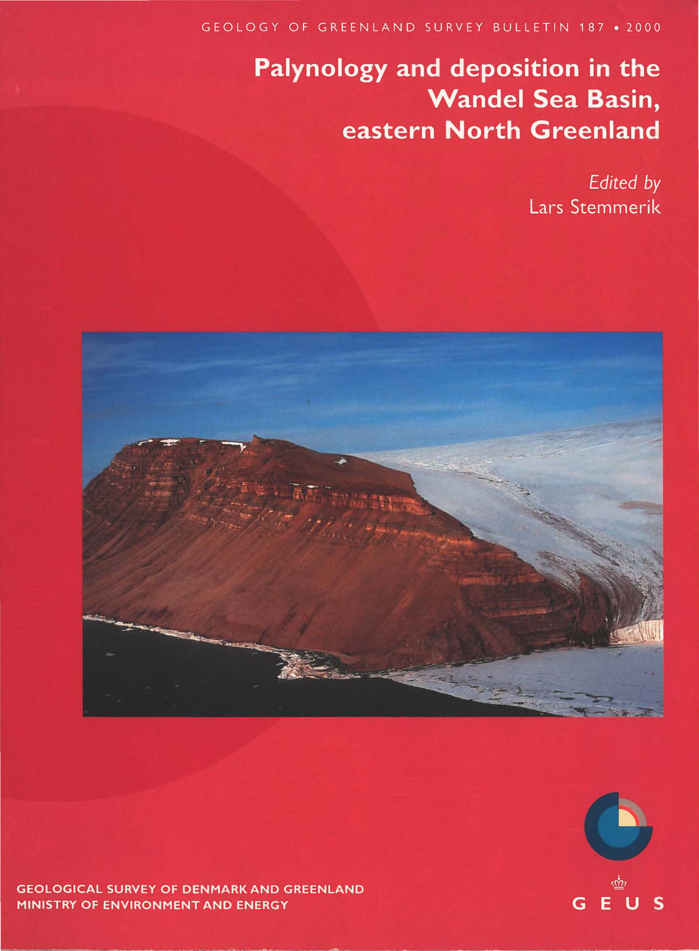 Geology of Greenland Survey Bulletin 187 cover